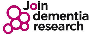 logo for Join dementia research.
